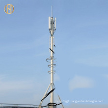 High Quality Galvanized Three Leg Steel Lattice Pipe Microwave Telecommunication Tower